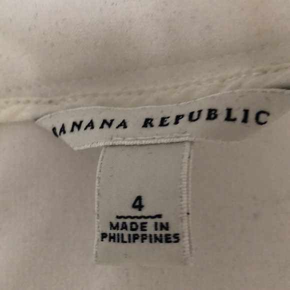 Classy white midi dress banana republic - Picture 3 of 3